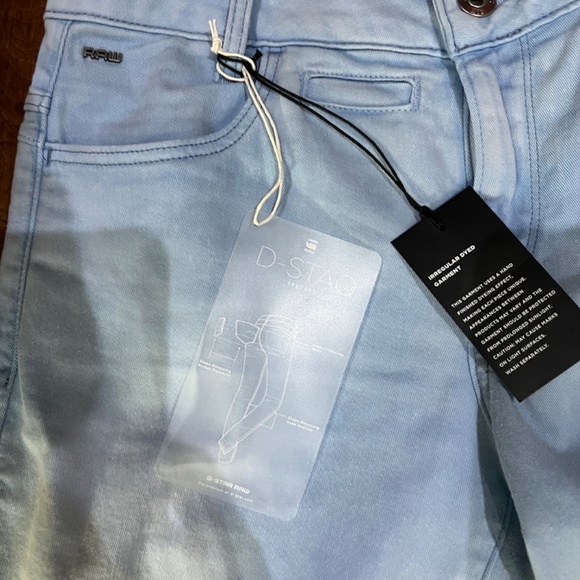 Light Blue Women's Jeans - Picture 2 of 4